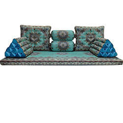 سرویس شاه نشین 7 تکه طرح ستاره ابریشمی