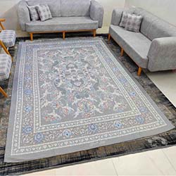 روفرشی مخمل ابریشم چاپی کد 1003